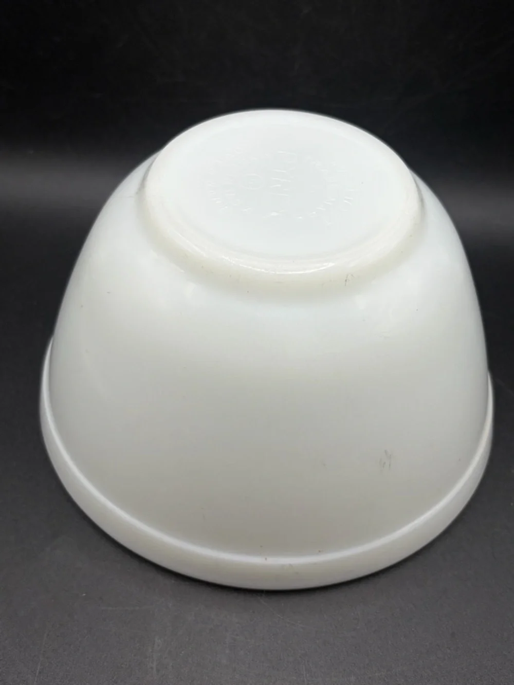 Pyrex USA Vintage Opal White Glass Mixing Nesting Bowl Kitchenware Tableware